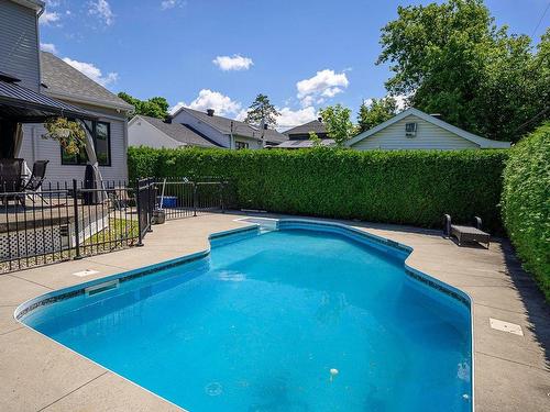 Cour - 13926 Rue Ouellette, Mirabel, QC - Outdoor With In Ground Pool With Backyard