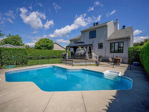 Face arriÃ¨re - 13926 Rue Ouellette, Mirabel, QC - Outdoor With In Ground Pool With Backyard