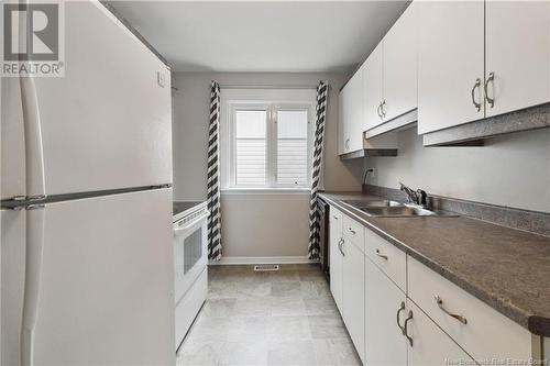 100 Atkinson Avenue, Moncton, NB - Indoor Photo Showing Kitchen With Double Sink