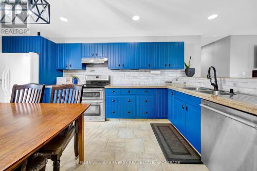 83 West Street, Belleville, ON - Indoor Photo Showing Kitchen With Double Sink