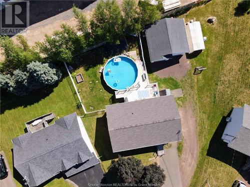 57 Hemmer Jane Dr, Moncton, NB - Outdoor With Above Ground Pool With View