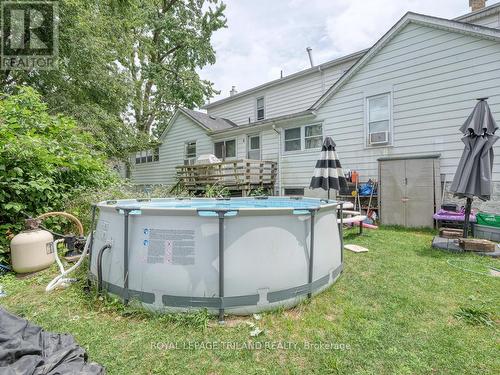 131-133 Cherry Street, Ingersoll, ON - Outdoor With Above Ground Pool With Exterior