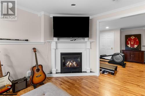 8 Ventura Place, St.John’S, NL - Indoor Photo Showing Living Room With Fireplace