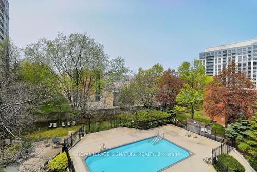 605-2 Covington Rd, Toronto, ON - Outdoor With In Ground Pool With Backyard