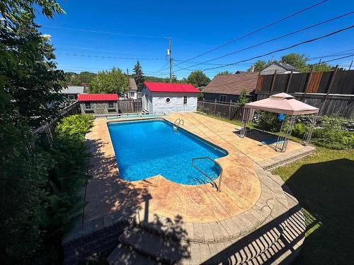 1006 Park Street, Kenora, ON - Outdoor With In Ground Pool With Deck Patio Veranda With Backyard
