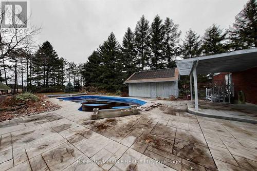 14422 Bramalea Road E, Caledon, ON - Outdoor With In Ground Pool