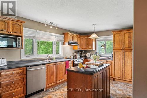 45 James Street, Prince Edward County, ON - Indoor Photo Showing Kitchen With Double Sink