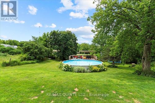 45 James Street, Prince Edward County, ON - Outdoor With Above Ground Pool