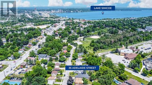 35 Adelaide Street, Barrie, ON - Outdoor With Body Of Water With View