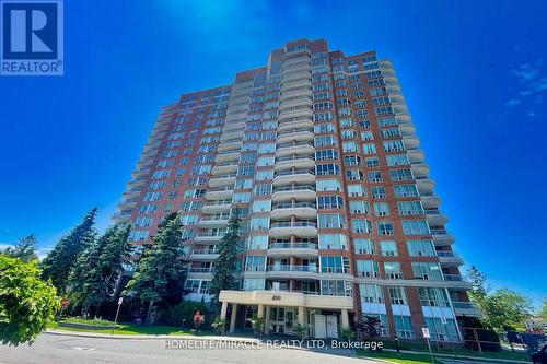 1509 - 400 Mclevin Avenue, Toronto, ON - Outdoor With Balcony With Facade