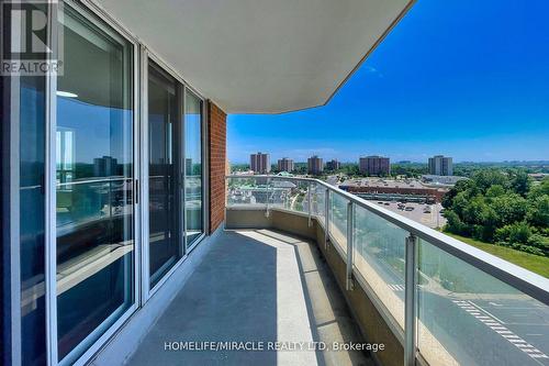 1509 - 400 Mclevin Avenue, Toronto, ON - Outdoor With Balcony With View With Exterior