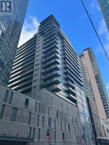 1308 - 220 Victoria Street, Toronto (Church-Yonge Corridor), ON - Outdoor With Balcony With Facade