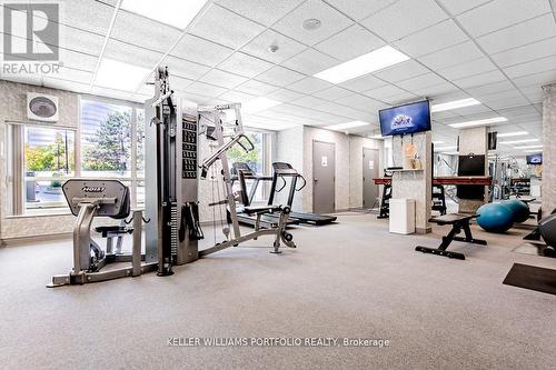 201 - 28 Pemberton Avenue, Toronto, ON - Indoor Photo Showing Gym Room