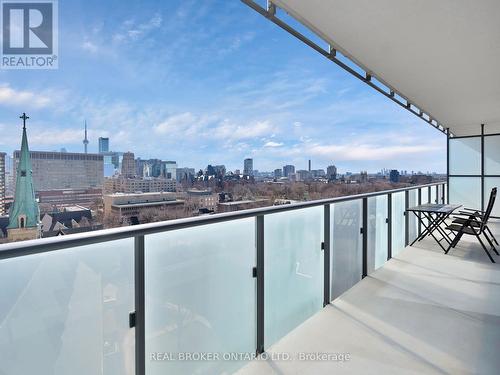 1002 - 65 St Mary Street, Toronto, ON - Outdoor With Balcony With View