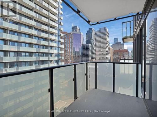 1002 - 65 St Mary Street, Toronto, ON - Outdoor With Balcony With Exterior