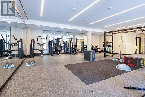 1702 - 2020 Bathurst Street, Toronto, ON - Indoor Photo Showing Gym Room