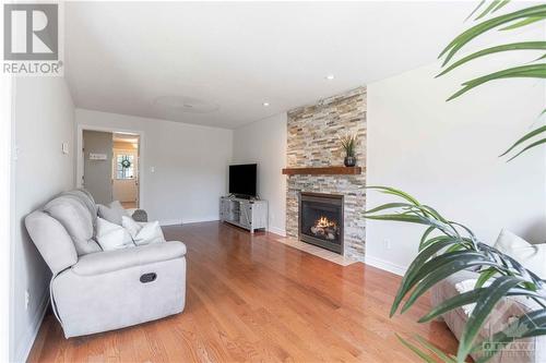 43 Comba Drive, Carleton Place, ON - Indoor Photo Showing Living Room With Fireplace