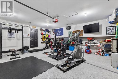 555 Sacred Heart, Lasalle, ON - Indoor Photo Showing Gym Room