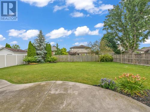 1079 Monarch Meadows, Lakeshore, ON - Outdoor With Backyard