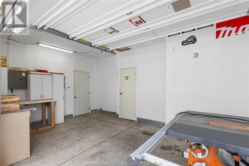 2477 Tourangeau Road, Windsor, ON - Indoor Photo Showing Garage