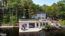 1044 Lawland Hts Rd, Gravenhurst, ON  - Outdoor With Body Of Water With Deck Patio Veranda 