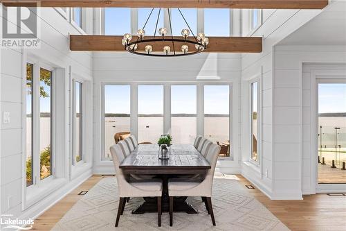 1044 Lawland Hts Rd, Gravenhurst, ON - Indoor Photo Showing Dining Room