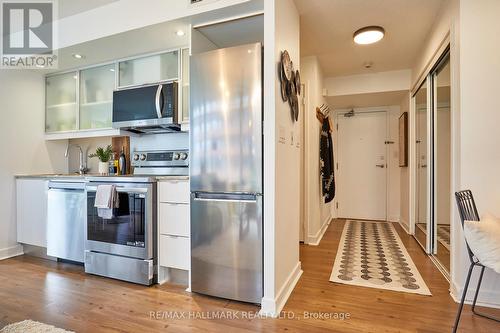 506 - 25 Telegram Mews, Toronto, ON - Indoor Photo Showing Kitchen With Stainless Steel Kitchen