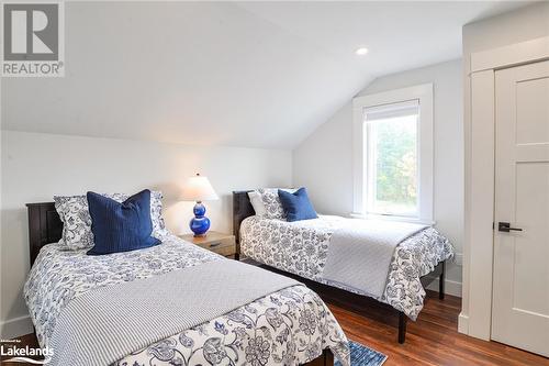 Guest bedroom - 1021 Marina Road, Huntsville, ON - Indoor Photo Showing Bedroom