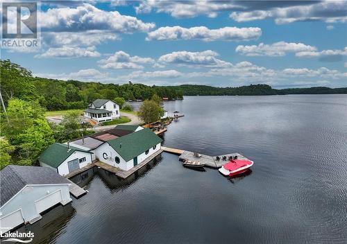 1021 Marina Road, Huntsville, ON - Outdoor With Body Of Water With View