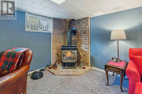 35 Homewood Avenue, Port Colborne, ON - Indoor Photo Showing Other Room With Fireplace