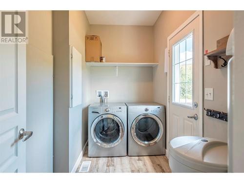 61 Antoine Road Unit# 1 Lot# 1, Vernon, BC - Indoor Photo Showing Laundry Room