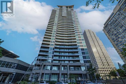 502 - 33 Elm Drive W, Mississauga, ON - Outdoor With Balcony With Facade