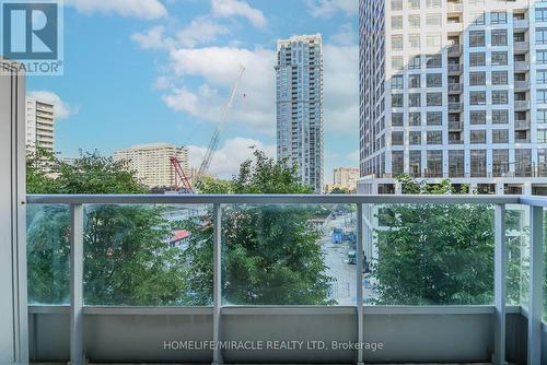 502 - 33 Elm Drive W, Mississauga, ON - Outdoor With Balcony