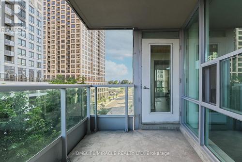 502 - 33 Elm Drive W, Mississauga, ON - Outdoor With Balcony With Exterior