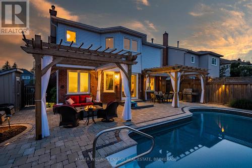 879 Ridge Valley Drive, Oshawa, ON - Outdoor With In Ground Pool
