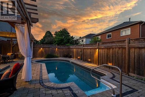 879 Ridge Valley Drive, Oshawa, ON - Outdoor With In Ground Pool