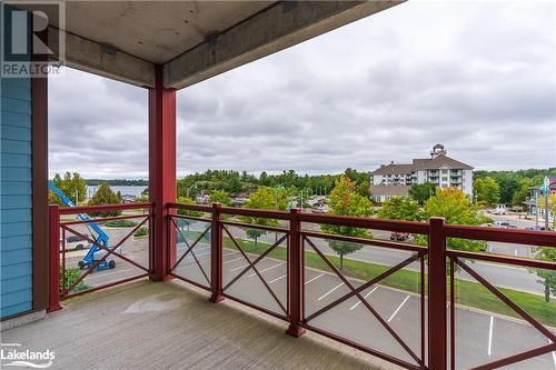 Views from the balcony - 130 Steamship Bay Road Unit# 305, Gravenhurst, ON - Outdoor With Balcony With View With Exterior