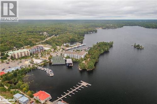 Aerial view of Lake Muskoka - 130 Steamship Bay Road Unit# 305, Gravenhurst, ON - Outdoor With Body Of Water With View