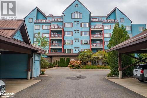 Exterior of The Greavette - 130 Steamship Bay Road Unit# 305, Gravenhurst, ON - Outdoor With Balcony With Facade