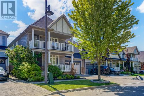 43 Belsey Lane, Clarington, ON - Outdoor With Balcony With Facade