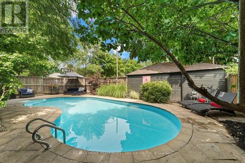 100 Hollis Avenue, Toronto, ON - Outdoor With In Ground Pool With Backyard