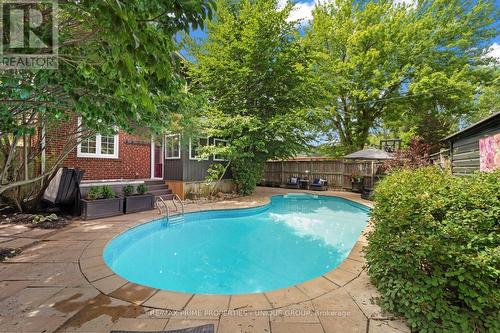 100 Hollis Avenue, Toronto, ON - Outdoor With In Ground Pool With Backyard