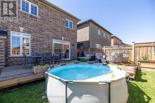34 Purdy Place, Clarington, ON - Outdoor With Above Ground Pool With Deck Patio Veranda With Exterior