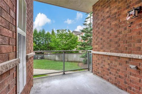 5070 Fairview Street|Unit #105, Burlington, ON - Outdoor With Balcony With Exterior