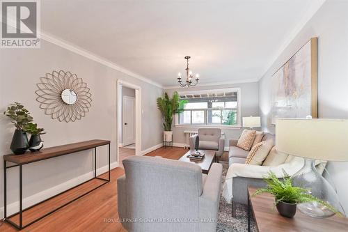 51 Denvale Road, Toronto, ON - Indoor Photo Showing Living Room