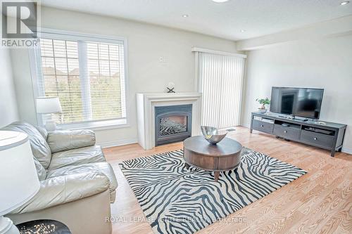 169 - 71 Cedarbrook Road, Brampton, ON - Indoor Photo Showing Living Room With Fireplace
