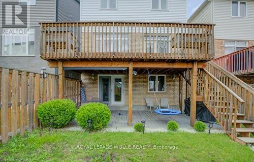 18 Grand Flats Trail, Kitchener, ON - Outdoor With Deck Patio Veranda With Exterior