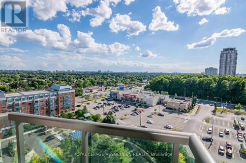 1702 - 68 Grangeway Avenue, Toronto, ON - Outdoor With Balcony With View