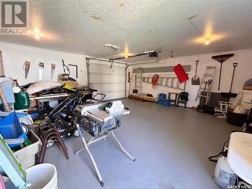 210 Main Street, Wawota, SK - Indoor Photo Showing Garage