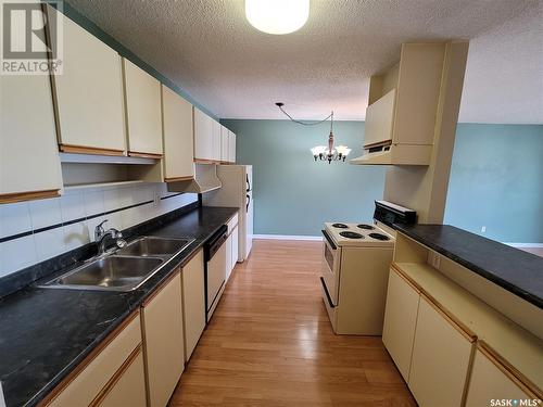 65 1 Columbia Drive, Saskatoon, SK - Indoor Photo Showing Kitchen With Double Sink